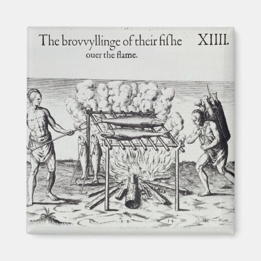 料理魚 マグネット (正面)