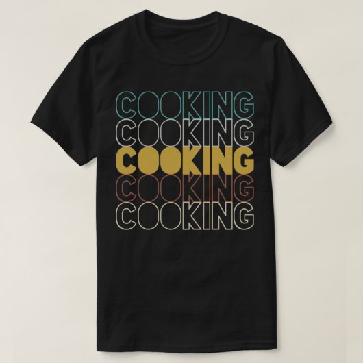 料理1 Tシャツ (デザイン正面)