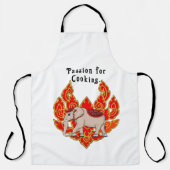 料理。 エプロン (正面)