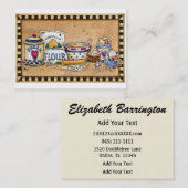 料理/キッチンカード – SRF 名刺 (正面/裏面)