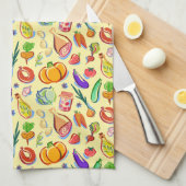 料理 キッチンタオル (四つ折り)