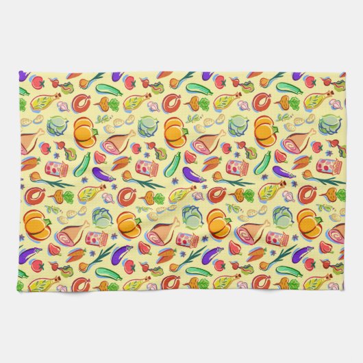 料理 キッチンタオル (横)