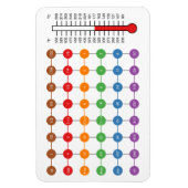 料理・ベーキング変換図磁石 マグネット (縦)