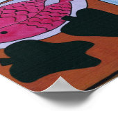 料理 ポスター (角)