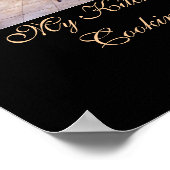 料理 ポスター (角)