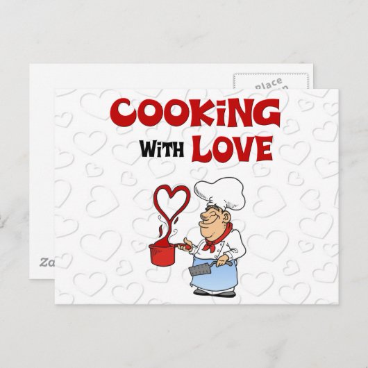 料理 ポストカード (正面/裏面)