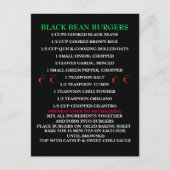 料理?レシピ – はがき (正面)