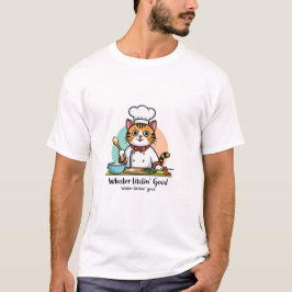 料理with cat - Chef子猫 Tシャツ