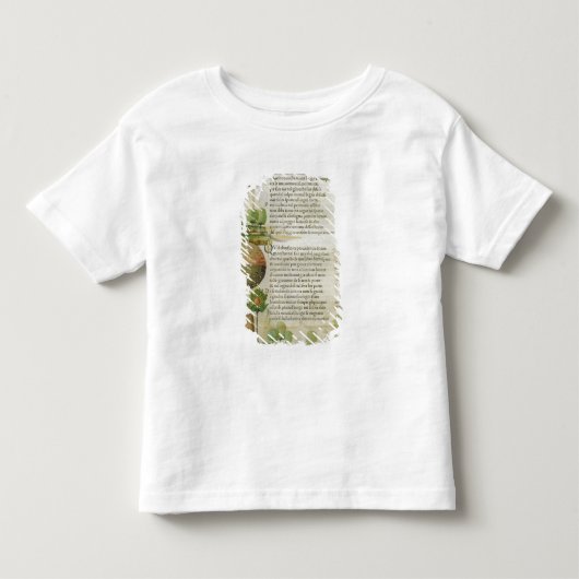料金のunaのleggiadraのsua vendetta',ごと トドラーTシャツ (正面)