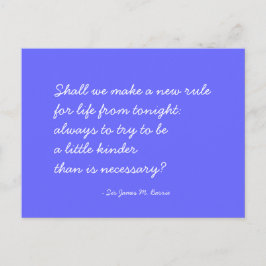 料金表はがき – 優しさ、家族、友情 ポストカード