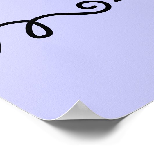 料金表 ポスター (角)