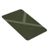 斜はっきりした線ストライプ磁石 – Moss Green Minimalism マグネット (右側)