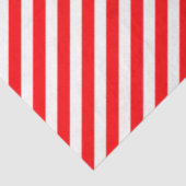 斜めのキャンディ・ケーンのストライプクリスマスの赤及び白 薄葉紙 (詳細)