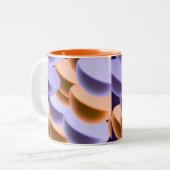 斜めのグラデーション ツートーンマグカップ (正面左)