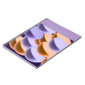 斜めのグラデーション ノートブック (左側)