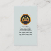 斜めのグレートラベルロードライド共有 名刺 (裏面)