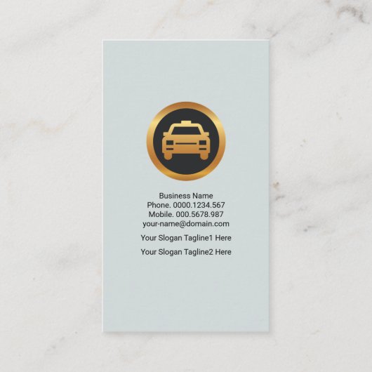 斜めのグレートラベルロードライド共有 名刺 (裏面)