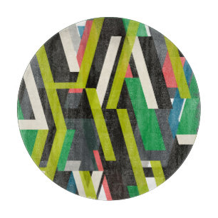 斜めのスリップストリームパターン カッティングボード