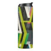 斜めのスリップストリームパターン タンブラー (回転左)