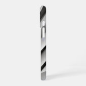斜めのライン iPhone 16ケース (左側面)