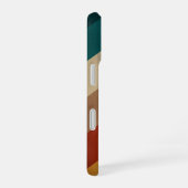 斜めのレトロバンド iPhone 16ケース (右側面)
