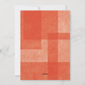 斜めの新年のフラットフォトカードで シーズンカード (裏面)