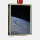 斜めの高いビュー メタルオーナメント (右)