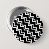 斜めジグザグ二重線パターン 缶バッジ (正面&裏面)