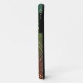 斜めストライプ背景 11 Case-Mate iPhoneケース (裏面/左)
