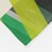 斜めスリップストリームパターン フリースブランケット (角)