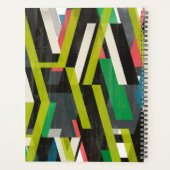 斜めスリップストリームパターン プランナー手帳 (裏面)