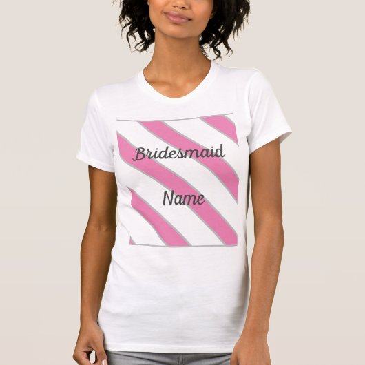 斜めデザインのTシャツ Tシャツ (正面)