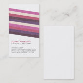 斜めライン名刺 名刺 (正面/裏面)