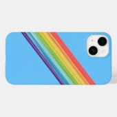 斜めレインボーストライプズのケース – メイトiPhoneケース Case-Mate iPhoneケース (裏面 (横))