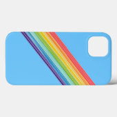 斜めレインボーストライプズのケース – メイトiPhoneケース Case-Mate iPhoneケース (裏面 (横))