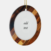 斜め木製フローリングイメージ セラミックオーナメント (右)