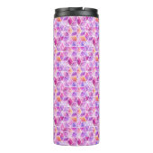 斜め水色カラフル タンブラー (裏面)