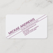 斜め紫ワイン 名刺 (裏面)