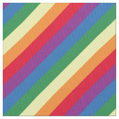 斜め虹の模様 ファブリック (クローズアップ)