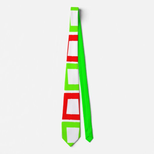 斜め長方形 ネクタイ (正面)