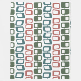 斜め長方形 フリースブランケット