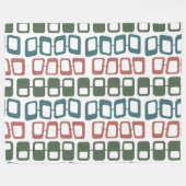 斜め長方形 フリースブランケット (正面(横))