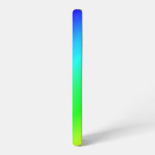 斜め青から緑へのブレンド名の追加 SAMSUNG GALAXYケース (左側面)