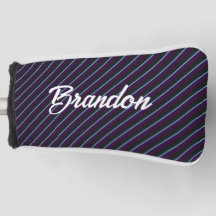 斜め青、黒、紫のストライプ