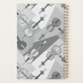 斜カラフルめセロパターン プランナー手帳 (裏面)