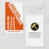 斜スタイリッシュめ梯子 名刺 (正面/裏面)