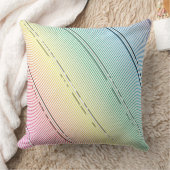 斜ストライプ線の背景10 クッション (ブランケット)