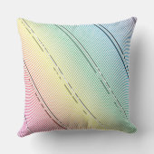 斜ストライプ線の背景10 クッション (裏面)