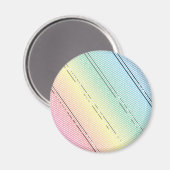 斜ストライプ線の背景10 マグネット (正面/裏面)