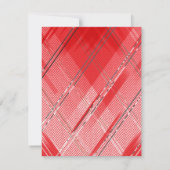 斜ストライプ線の背景9 ノートカード (裏面)